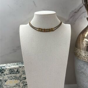 🔥DIOR•J’Adior Chain Choker Necklace